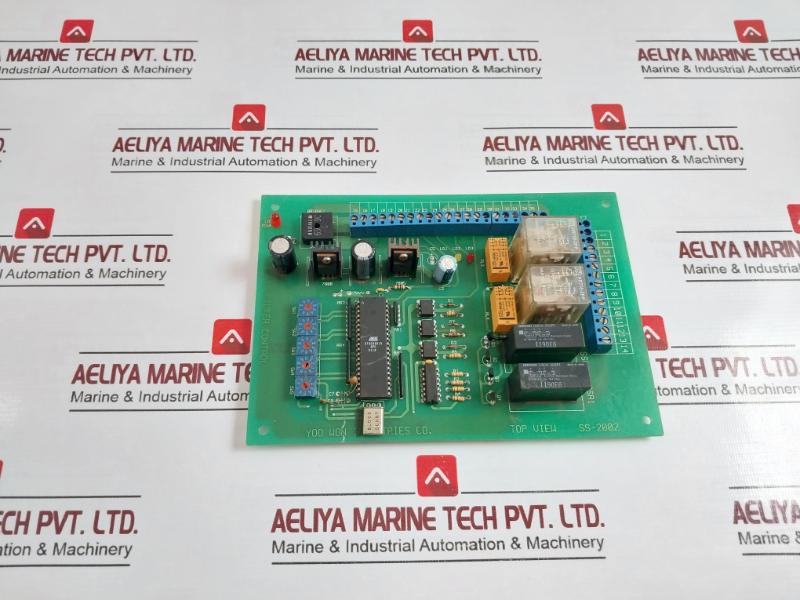 Yoo Won Ss-2002 Filter Control Pcb Card