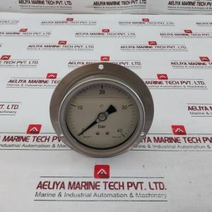 0-40 Bar En 837-1 Pressure Gauge