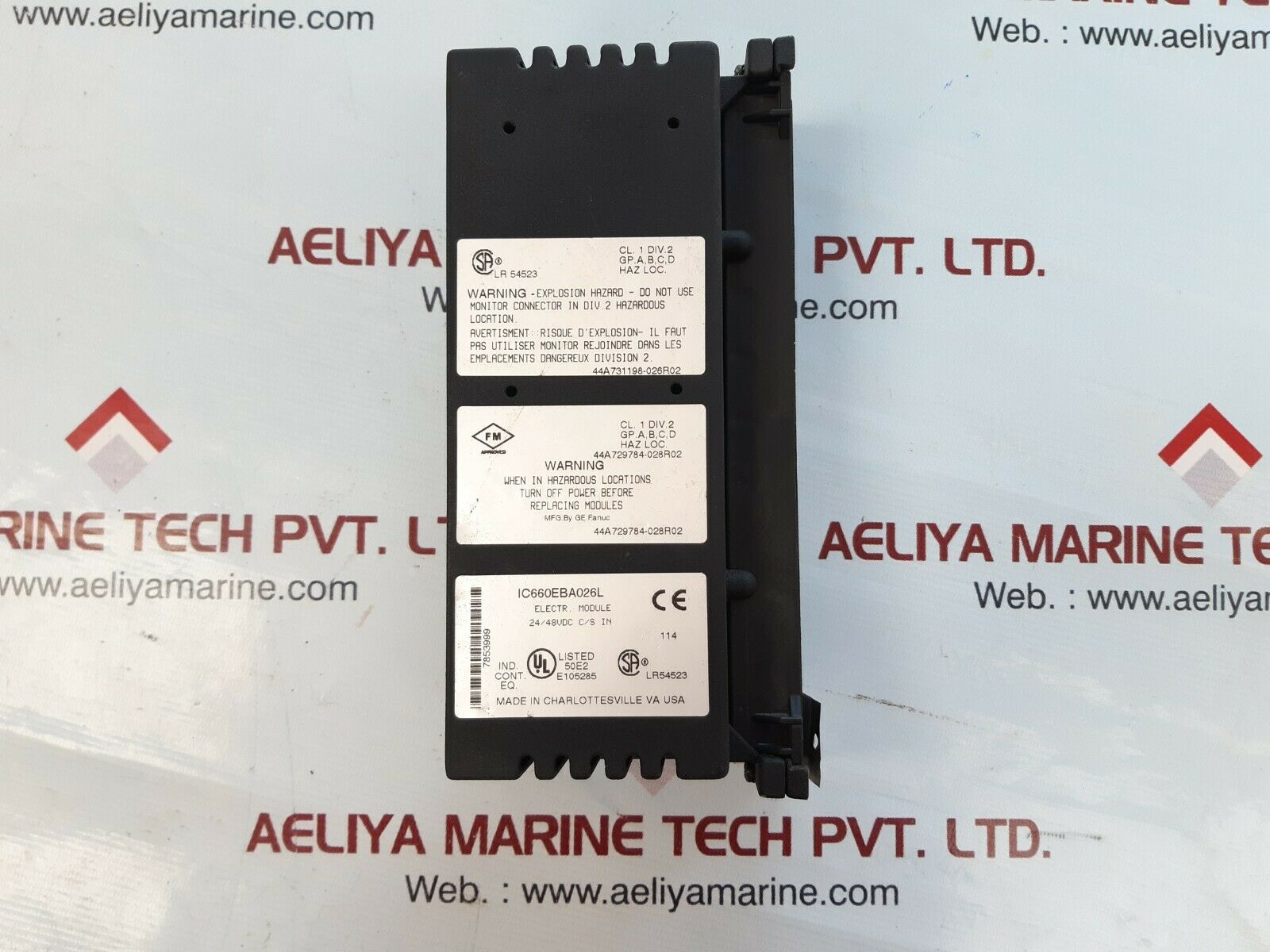 Ge fanuc ic660bba026 analog input block - Image 2