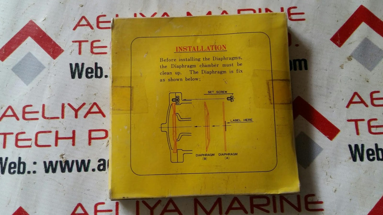 Marine ship diaphragm for ibuki air horn 150 type - Image 2