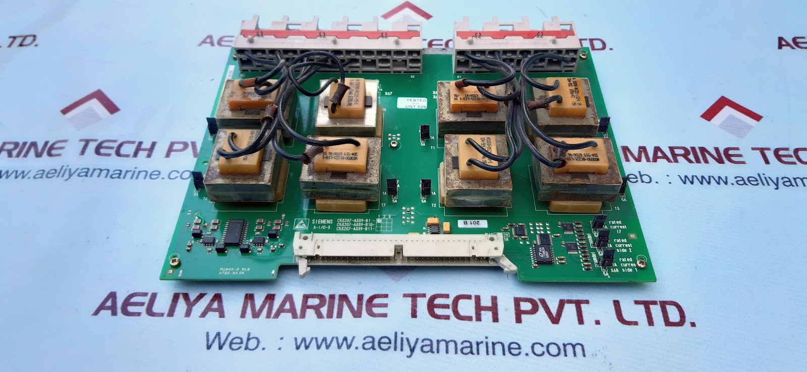 Siemens A-1/0-03 Printed Circuit Board C73040-a51-c211-03 - Image 2