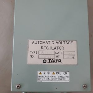 TAIYO AS-71-2 AUTOMATIC VOLTAGE REGULATOR
