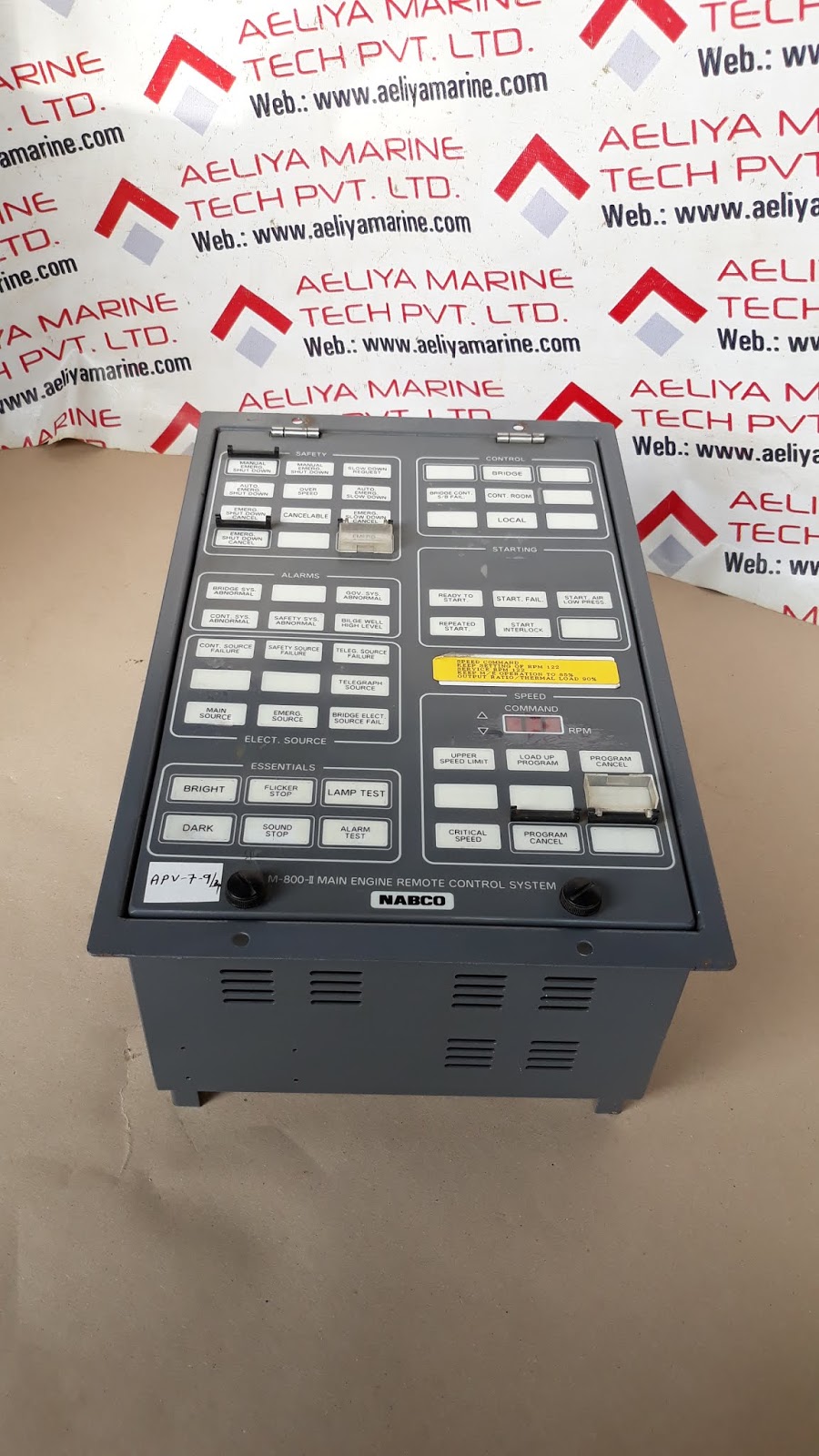 NABCO M-800-II MAIN ENGINE REMOTE CONTROL UNIT
