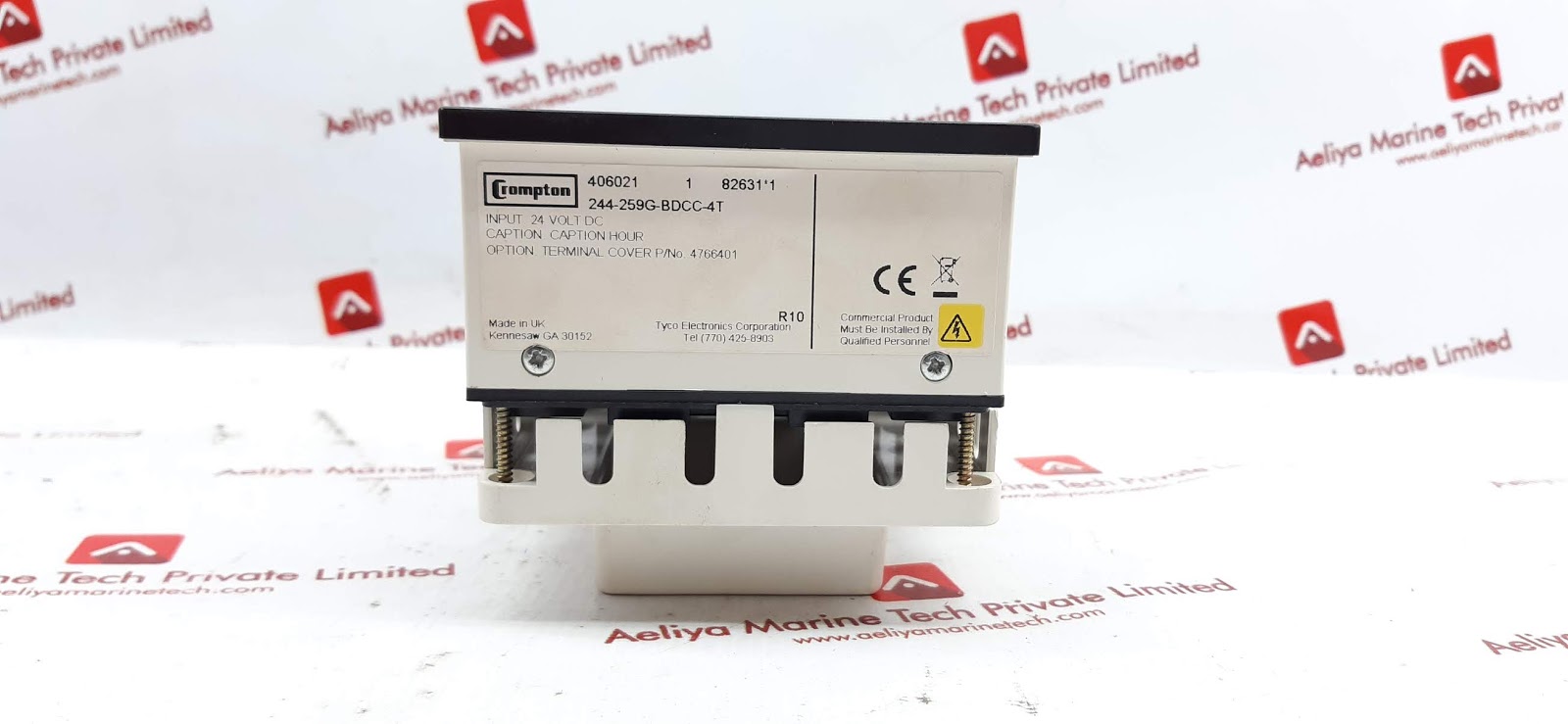 Crompton 244-259G-bdcc-4T Hour Meter 4766401 - Image 2