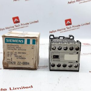 Siemens 3Th20 22-0Bb4 Control Relay 10A/240V