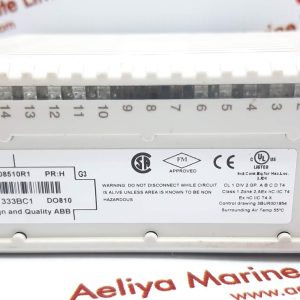 ABB do810 3bse008510r1 digital output module 16ch 24v 0.5a