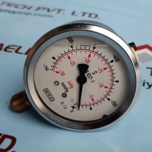 Wika 213.53.063 pressure gauge rnge -760 mmhg & inhg