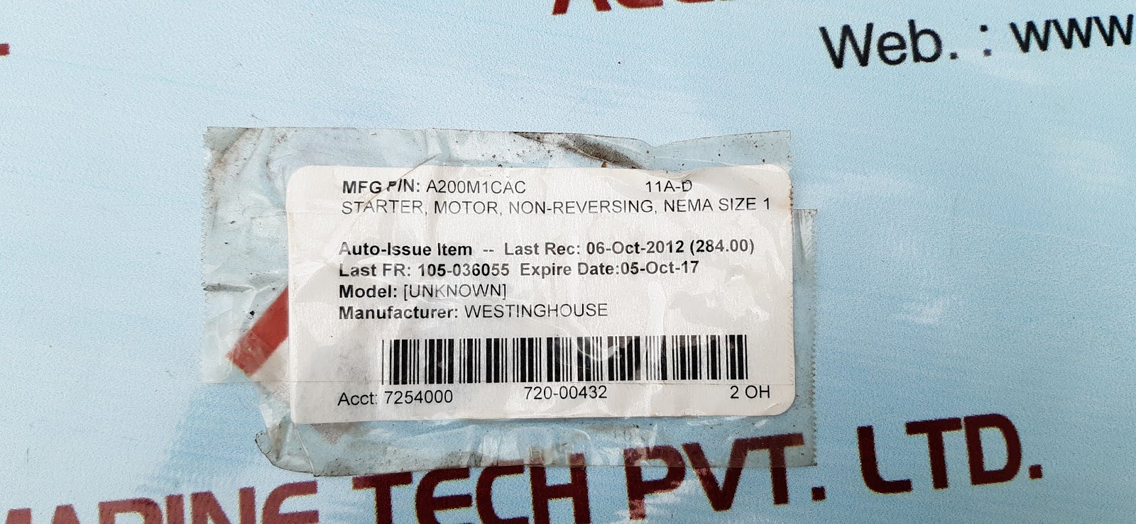 Eaton cutler-hammer a200m1cac starter size 1 110/120v - Image 10