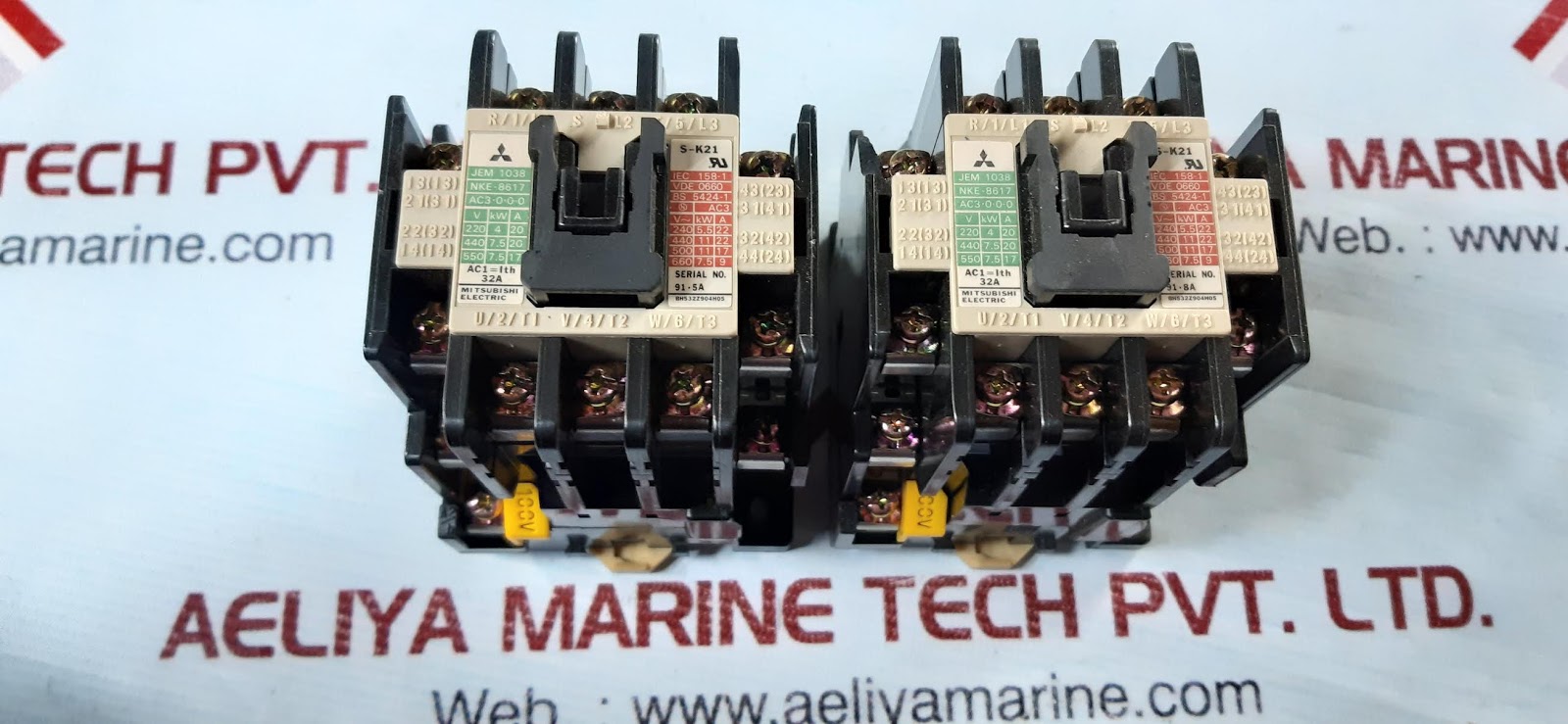 Mitsubishi S-k21 Magnetic Contactor 32A 110V Ac - Image 3