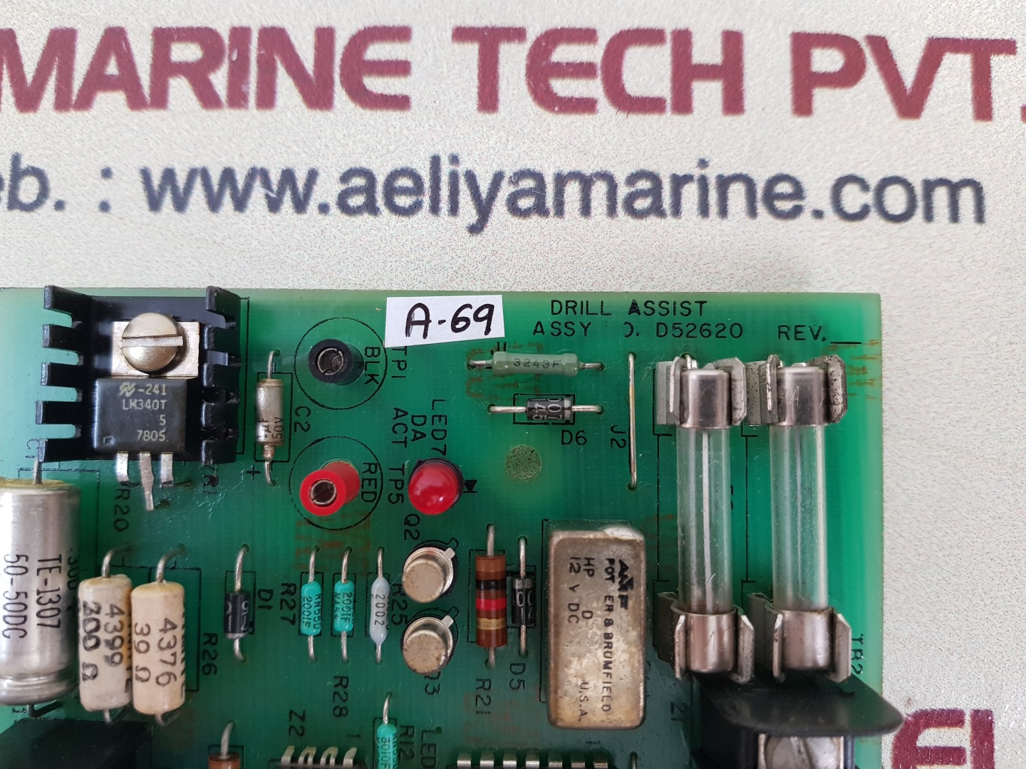 Baylor company d52620 pcb card - Image 4