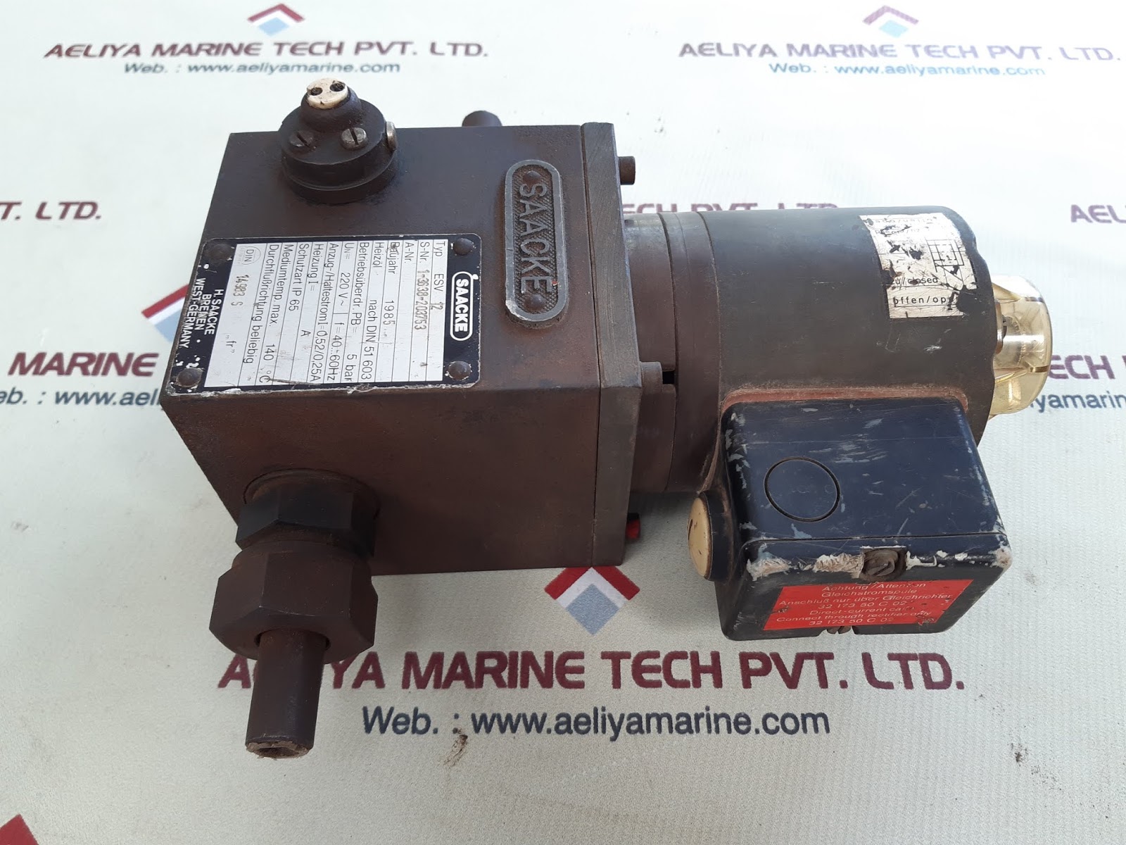 Saacke Esv 12 Electro Megnetic Valve - Image 2