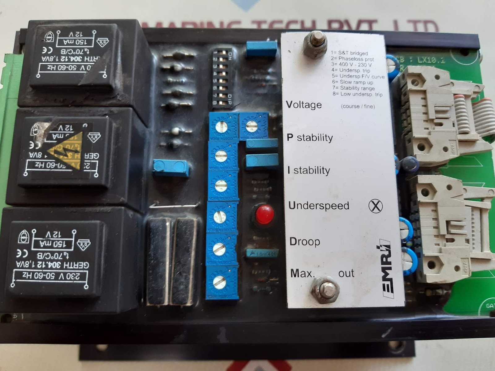 Emri lx20 voltage regulator Aeliya Marine