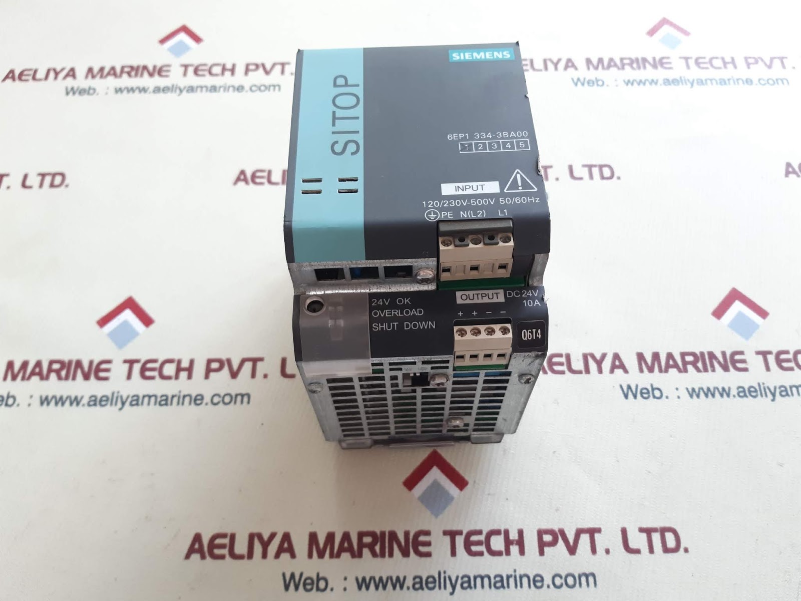 Siemens 6ep1 334-3ba00 sitop modular 10a 1/2ph power supply - Image 2