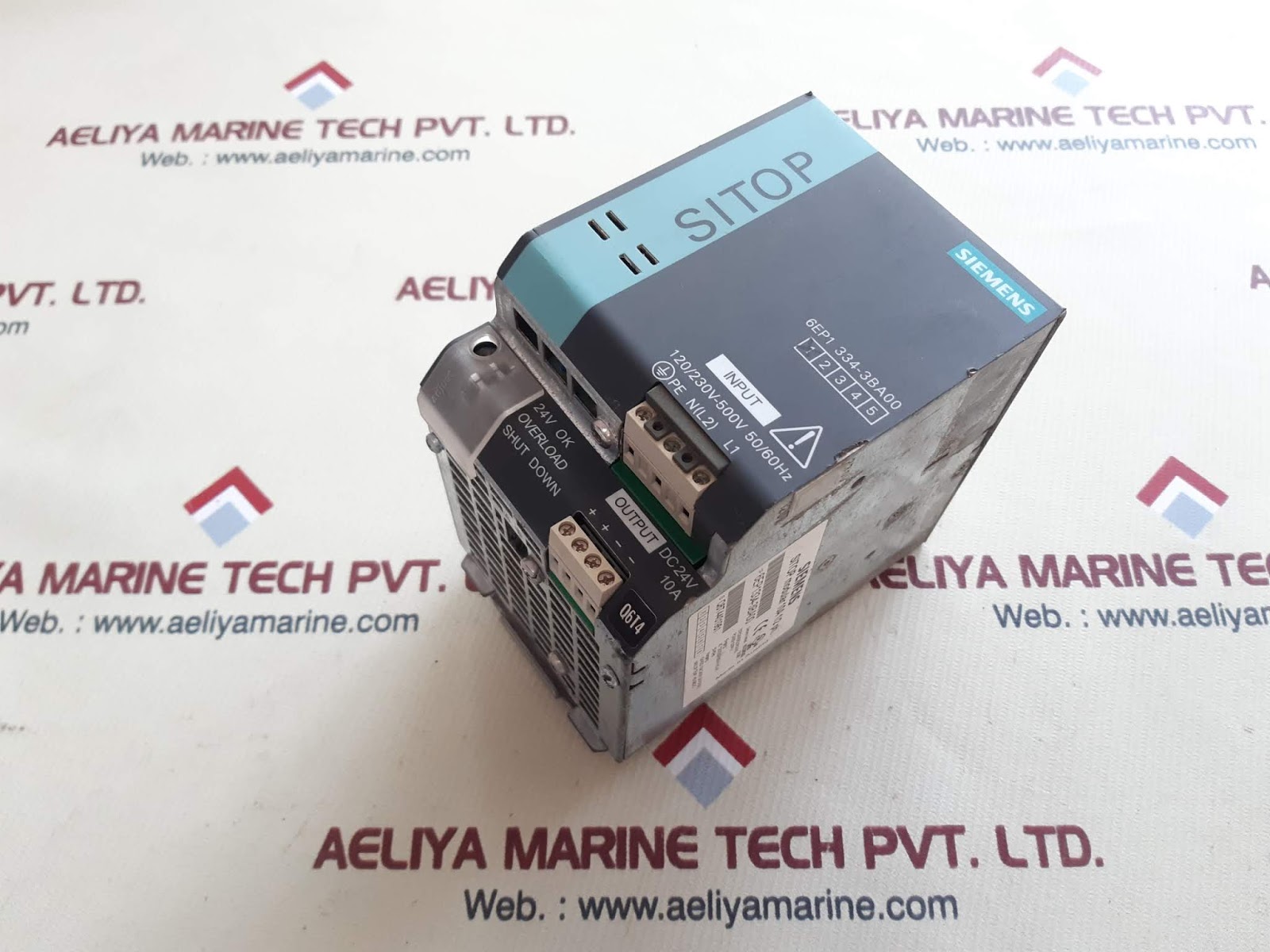 Siemens 6ep1 334-3ba00 sitop modular 10a 1/2ph power supply - Image 3