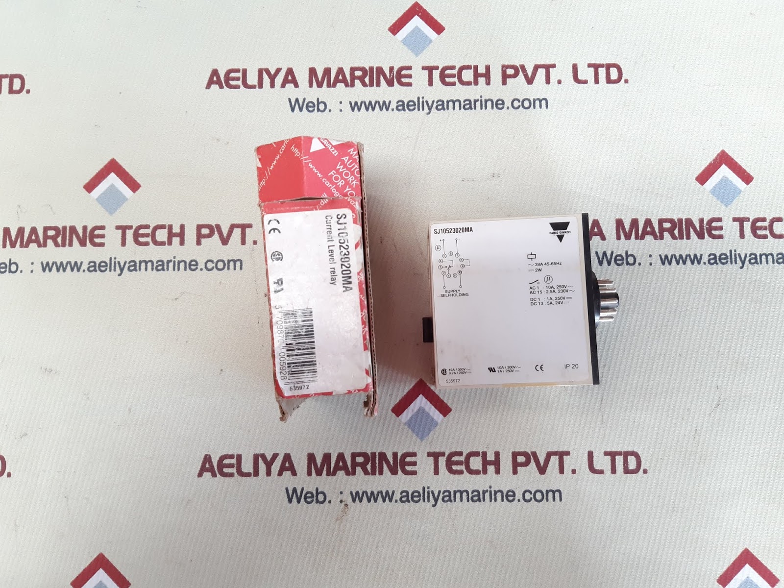 Carlo gavazzi sj 105 230 current level relay sj10523020ma