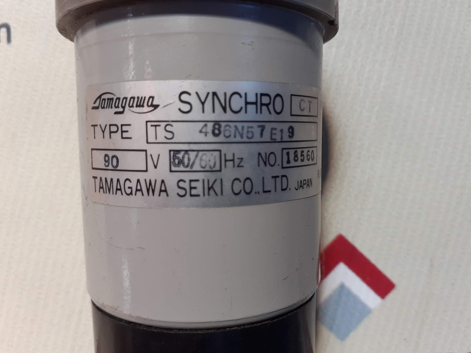 Tamagawa ts 486n57e19 synchro motor 90v 50/60hz - Image 3