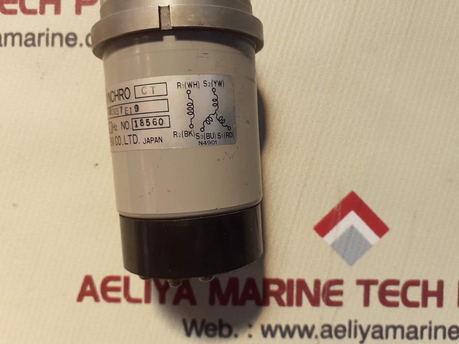 Tamagawa ts 486n57e19 synchro motor 90v 50/60hz - Image 2