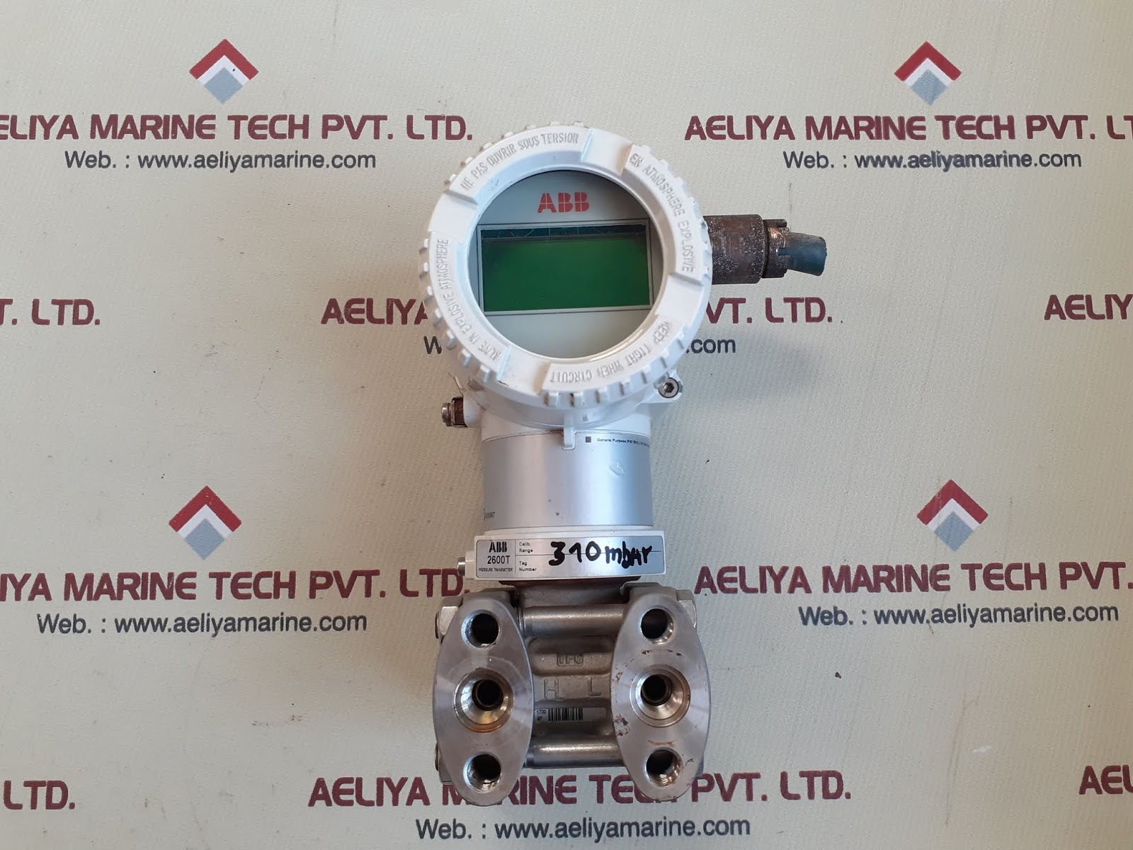 Abb 2600t pressure transmitter 266dshhssa2b7 l9
