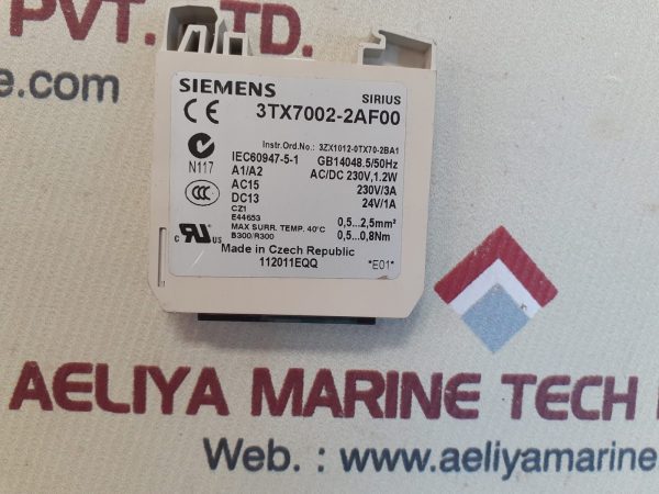 Siemens sirius 3tx7002-2af00 input interface coupling relay - Image 3