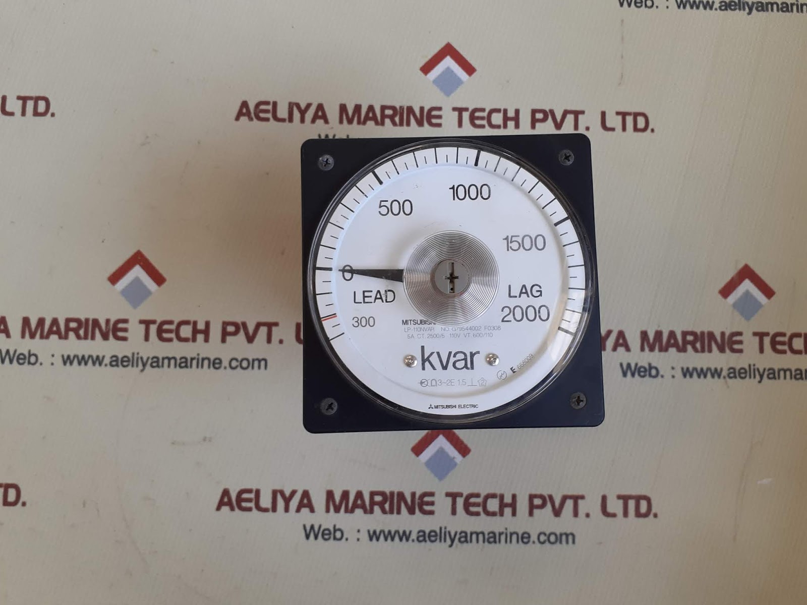 Mitsubishi lp-110nvar frequency meter