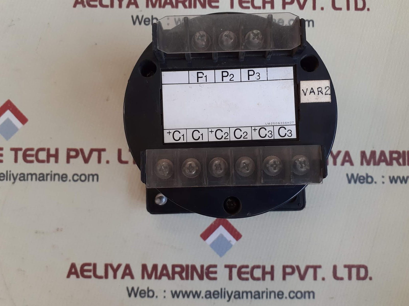 Mitsubishi lp-110nvar frequency meter - Image 3