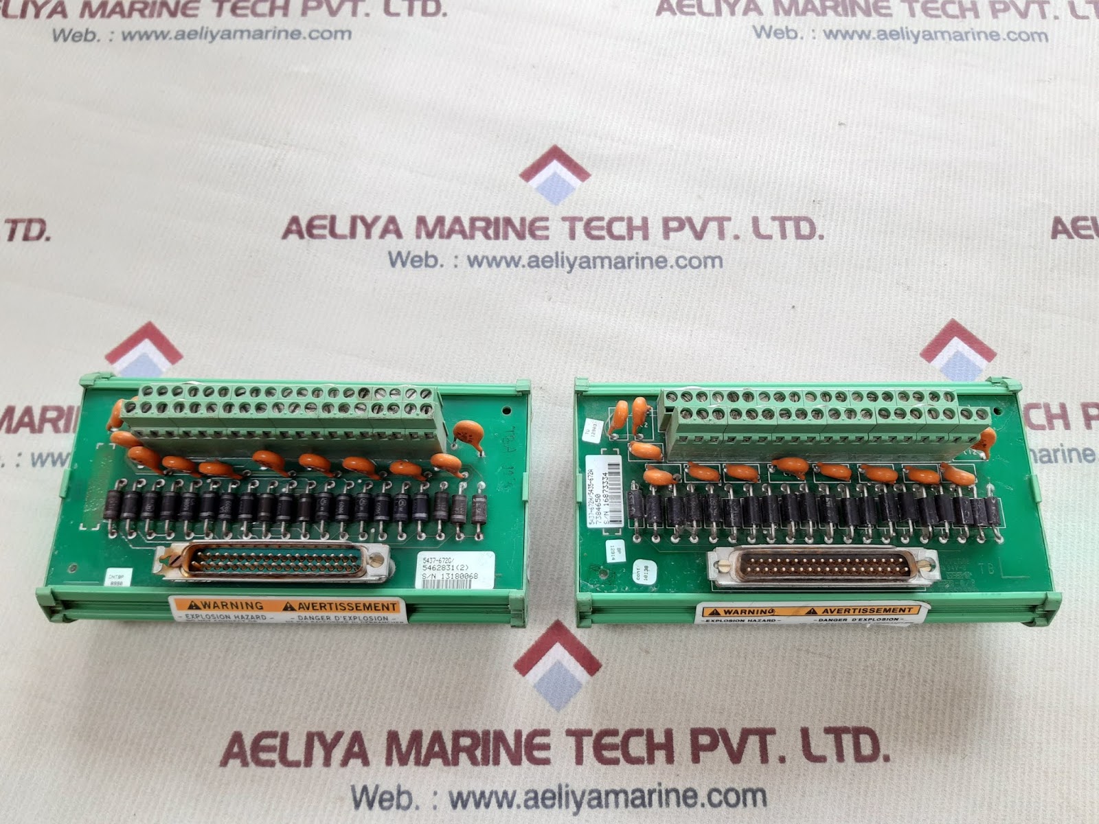 Woodward 5437-672 netcon field terminal module rev H