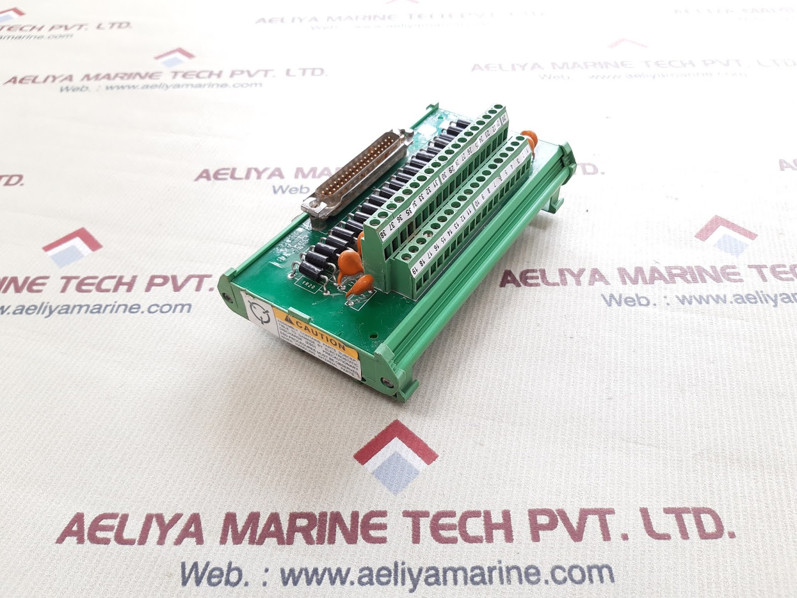 Woodward 5437-672 netcon field terminal module rev H - Image 2