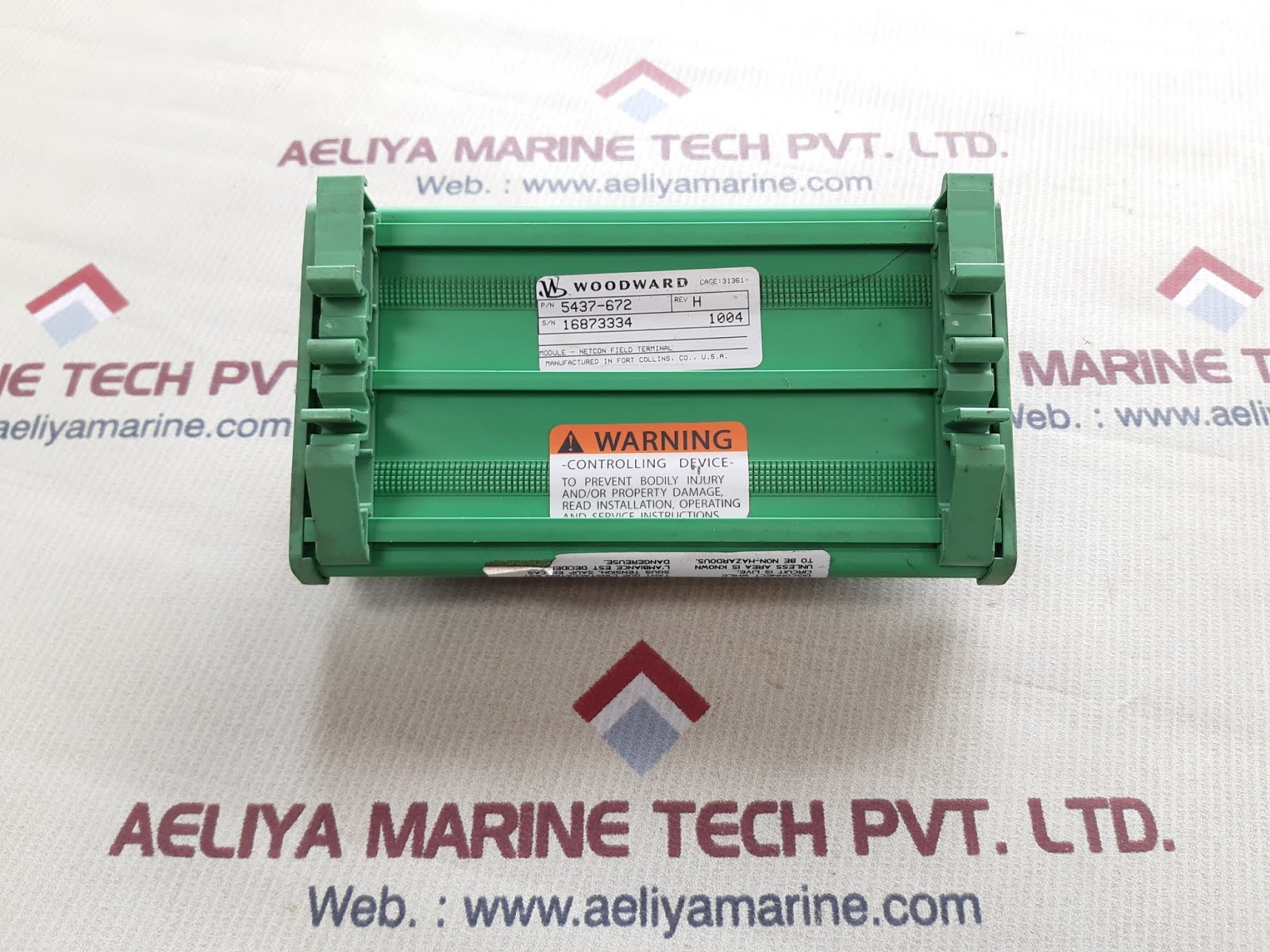 Woodward 5437-672 netcon field terminal module rev H - Image 3