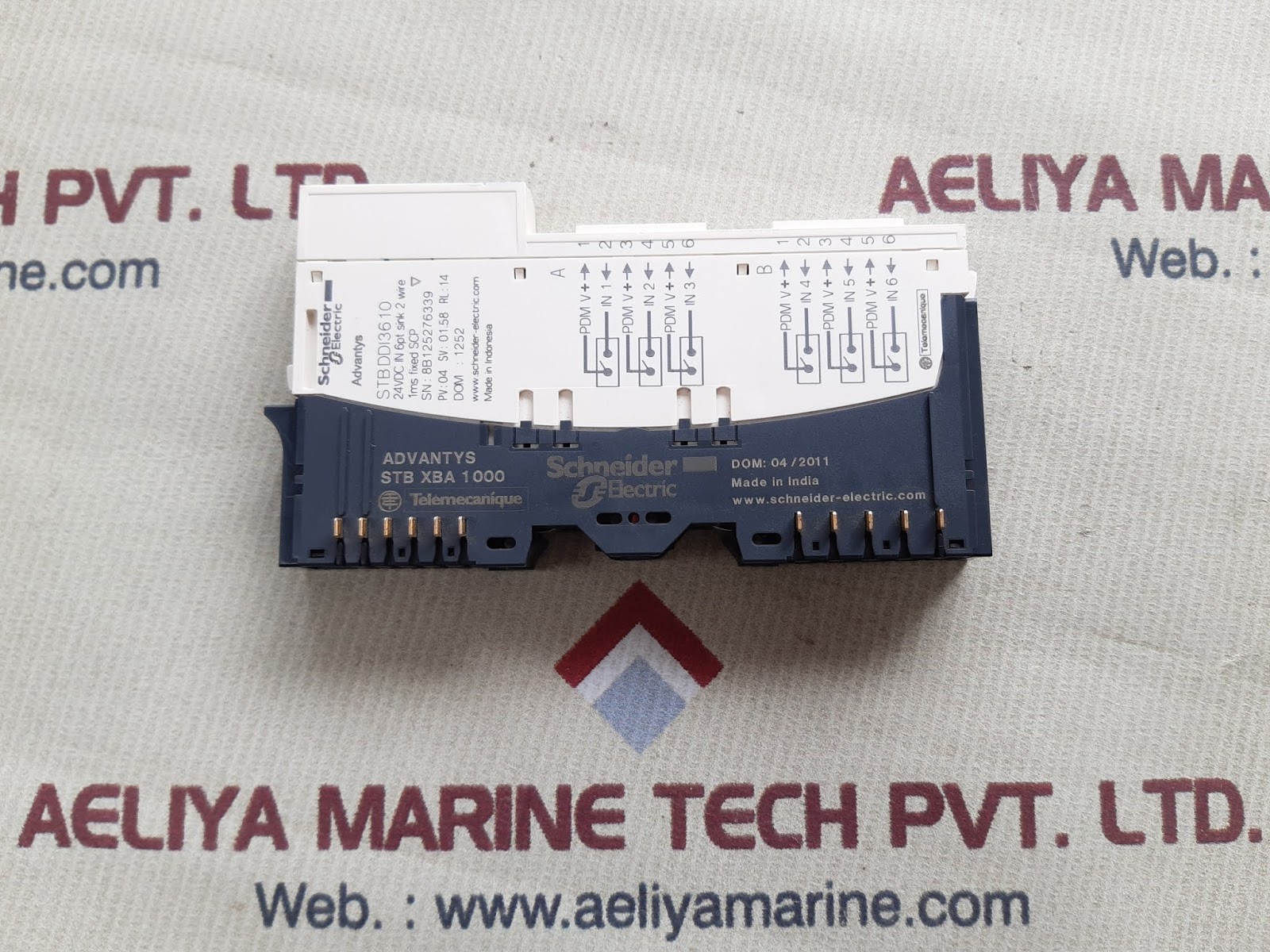 Schneider electric advantys stb ddi3610 digital input module