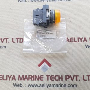 Abb mlb-1 lamp yellow light with contact block