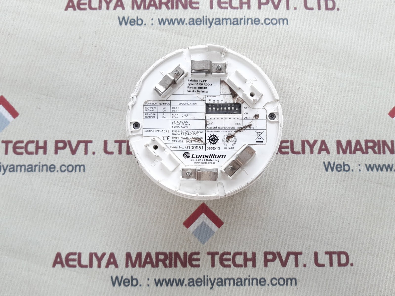 Consilium salwico ev-pp oa100 rdo_2 smoke detector - Image 3