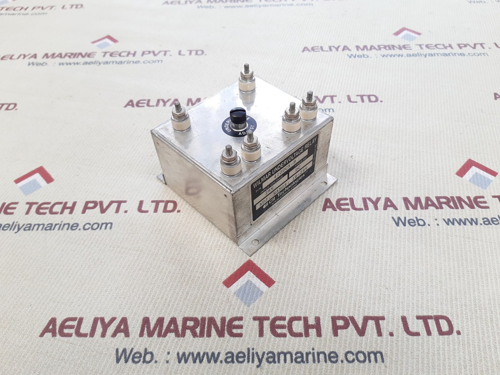 Cii technologies 410dcx-b wilmar undervoltage relay