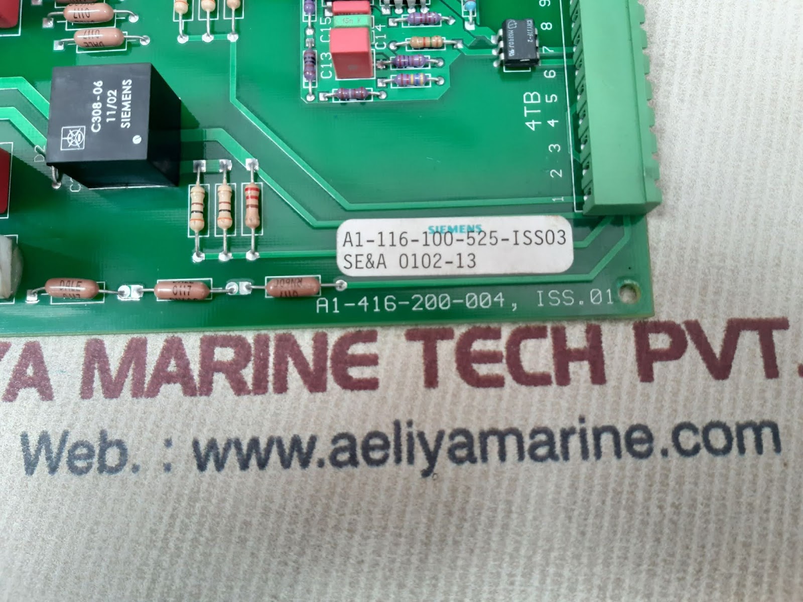 Siemens a1-116-100-525 pcb card - Image 3