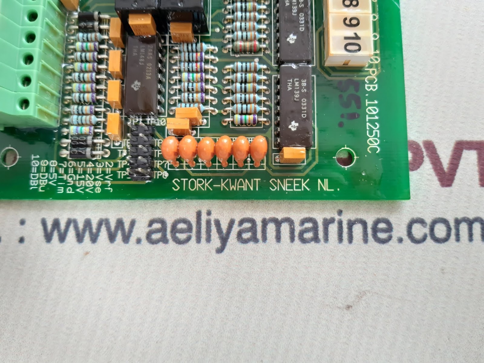 Stork-kwant 101250c pcb elas-3 mainboard propulsion control board - Image 3