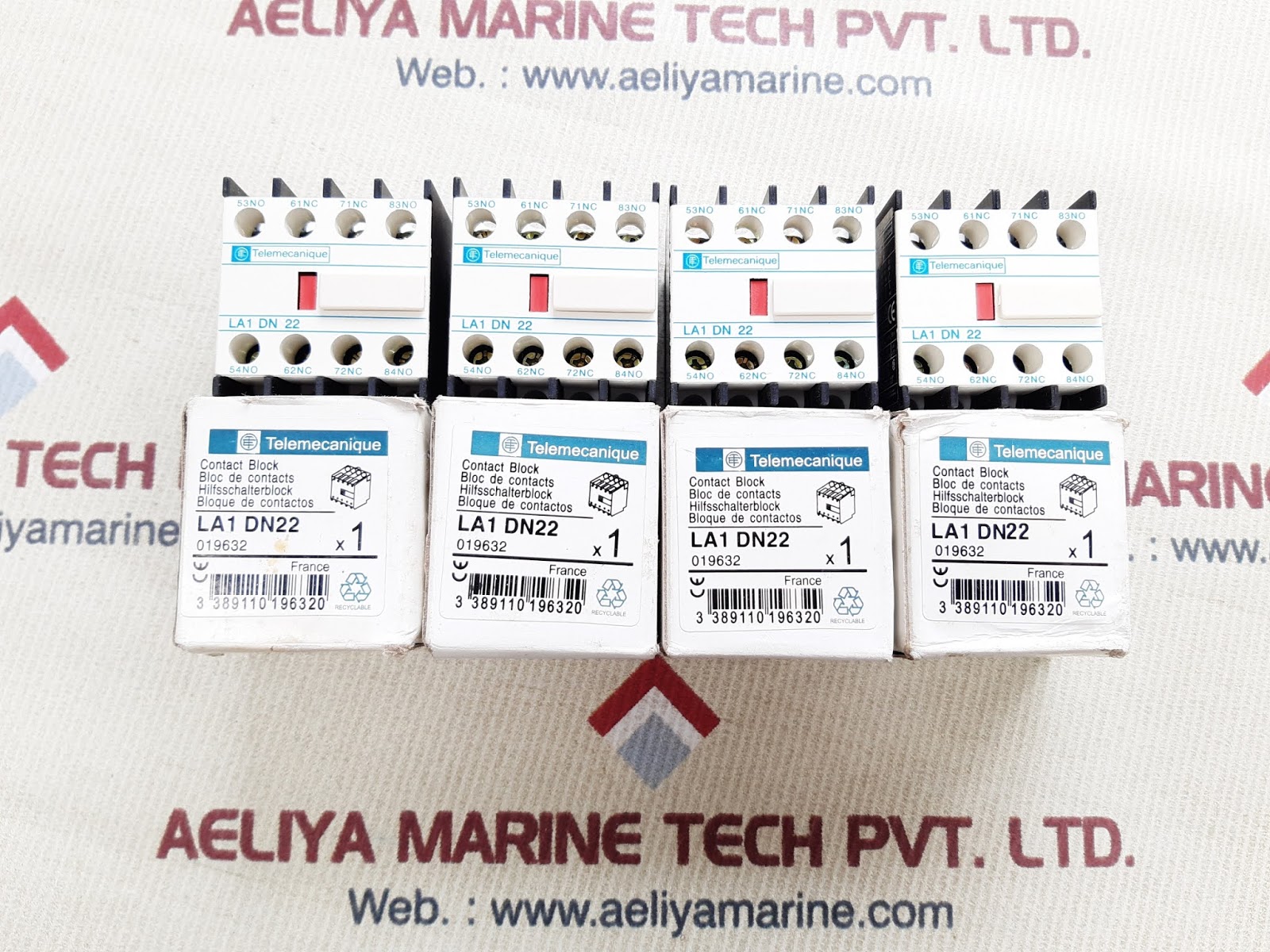Telemecanique la1 dn22 019632 contact block
