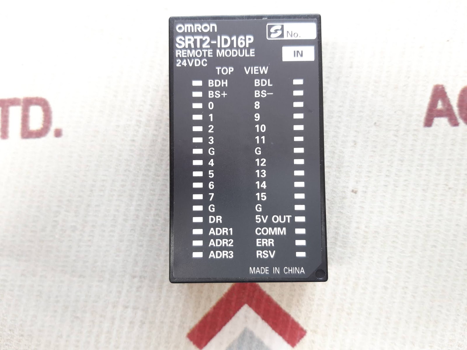 Omron srt2-id16p remote module - Image 2