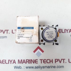 Telemecanique la2 dt2 time delay block 0.1-30s