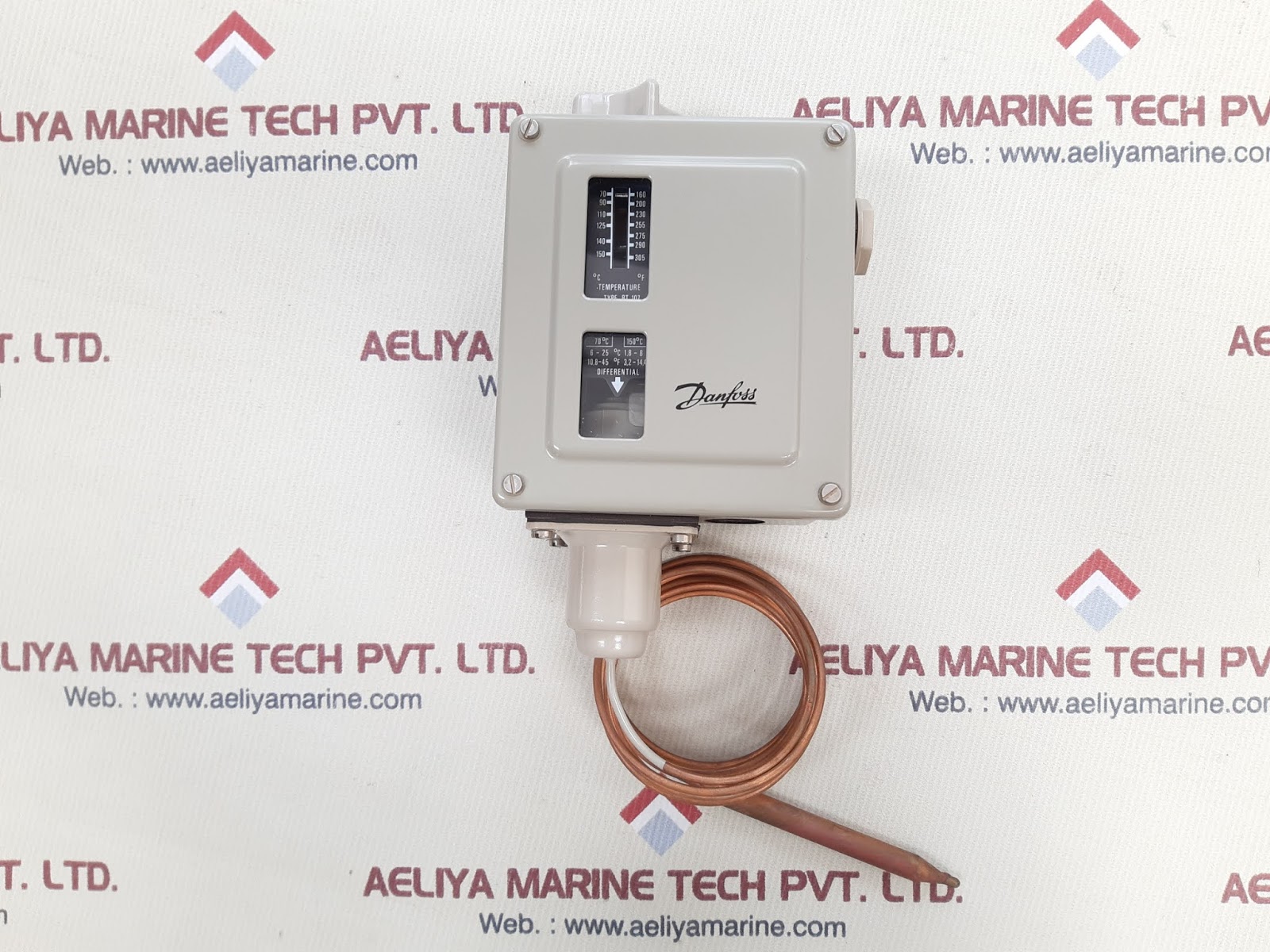 Danfoss rt 107 temperature controller 17-5135