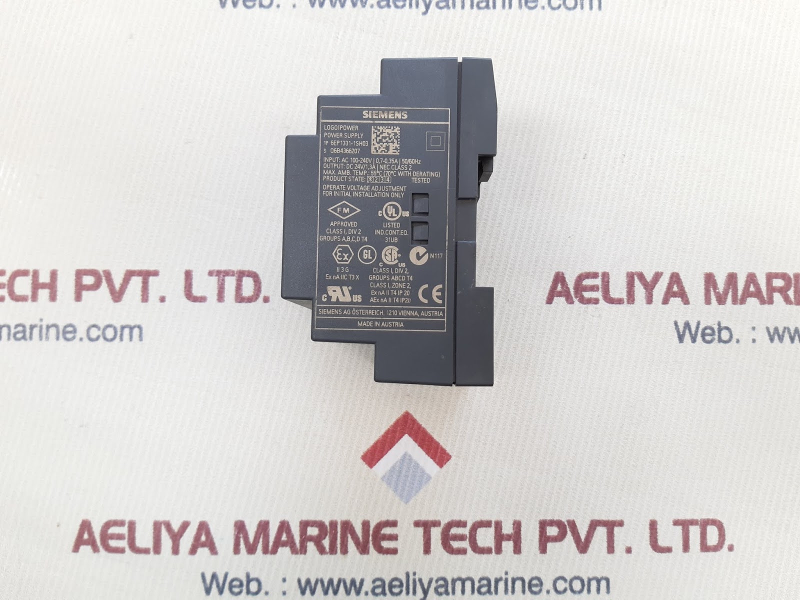 Siemens 6ep 1331-1sh03 logo!power power supply - Image 3