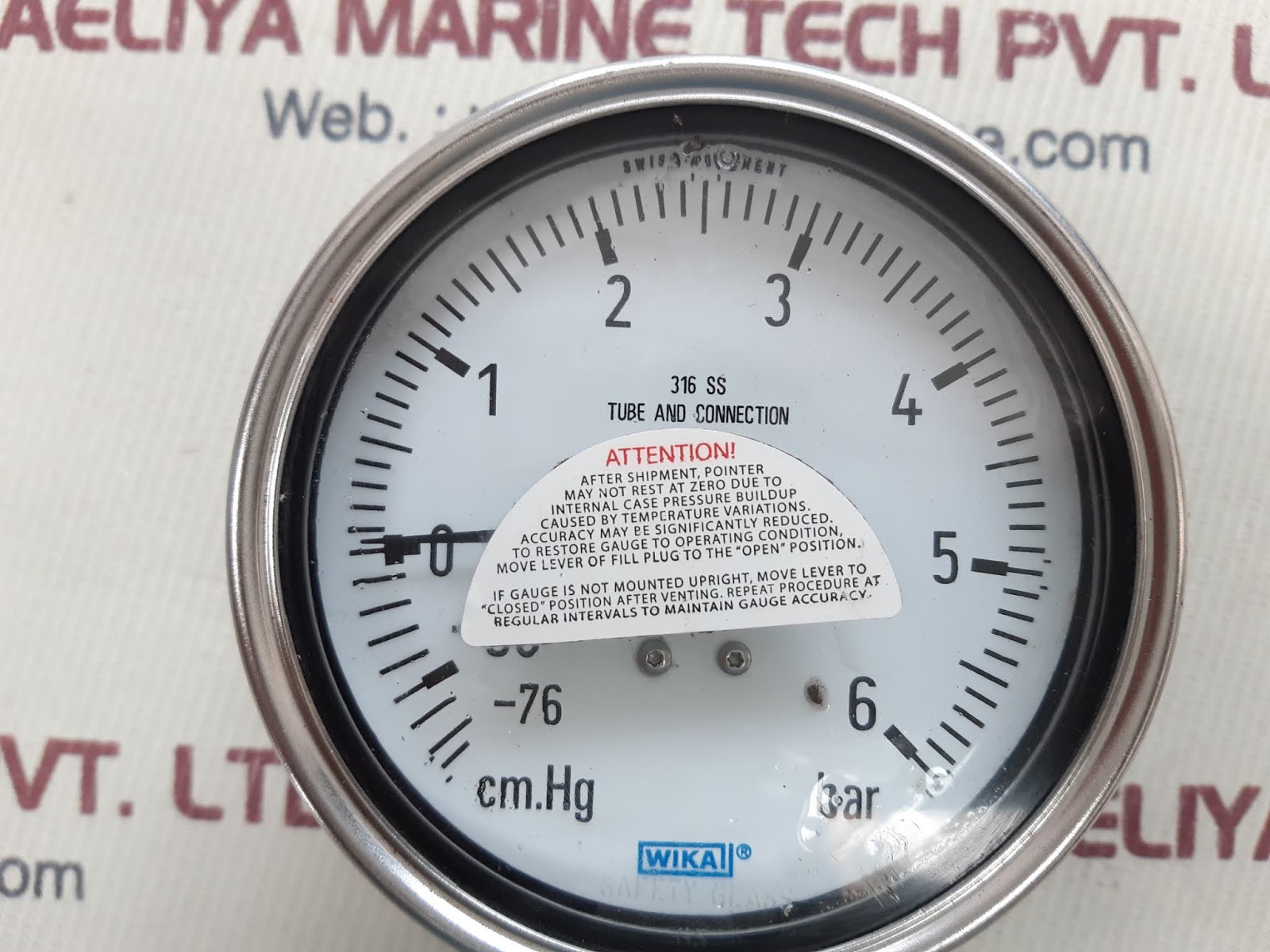 Wika 316 ss tube and connection used - Image 2