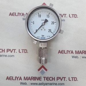 Wika en 837-1 cl 1.0 pressure gauge 0-25 bar