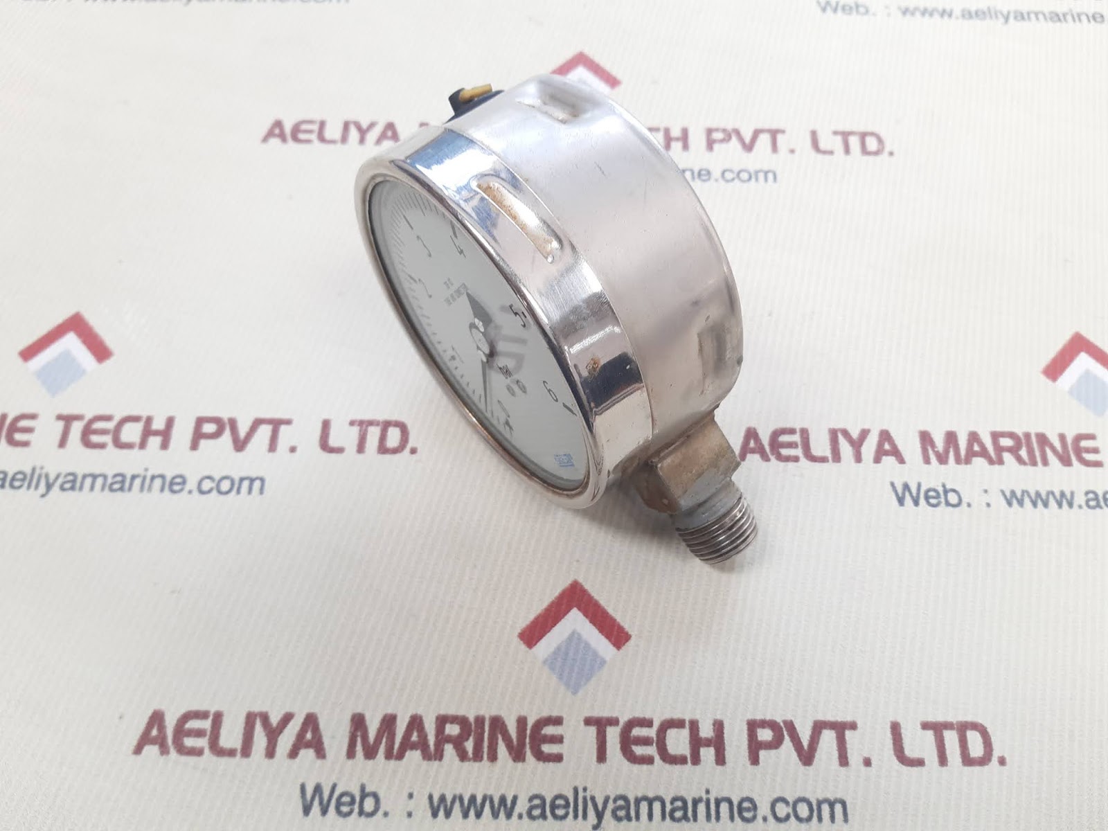 Wika 316 ss tube and connection 0-6bar - Image 3