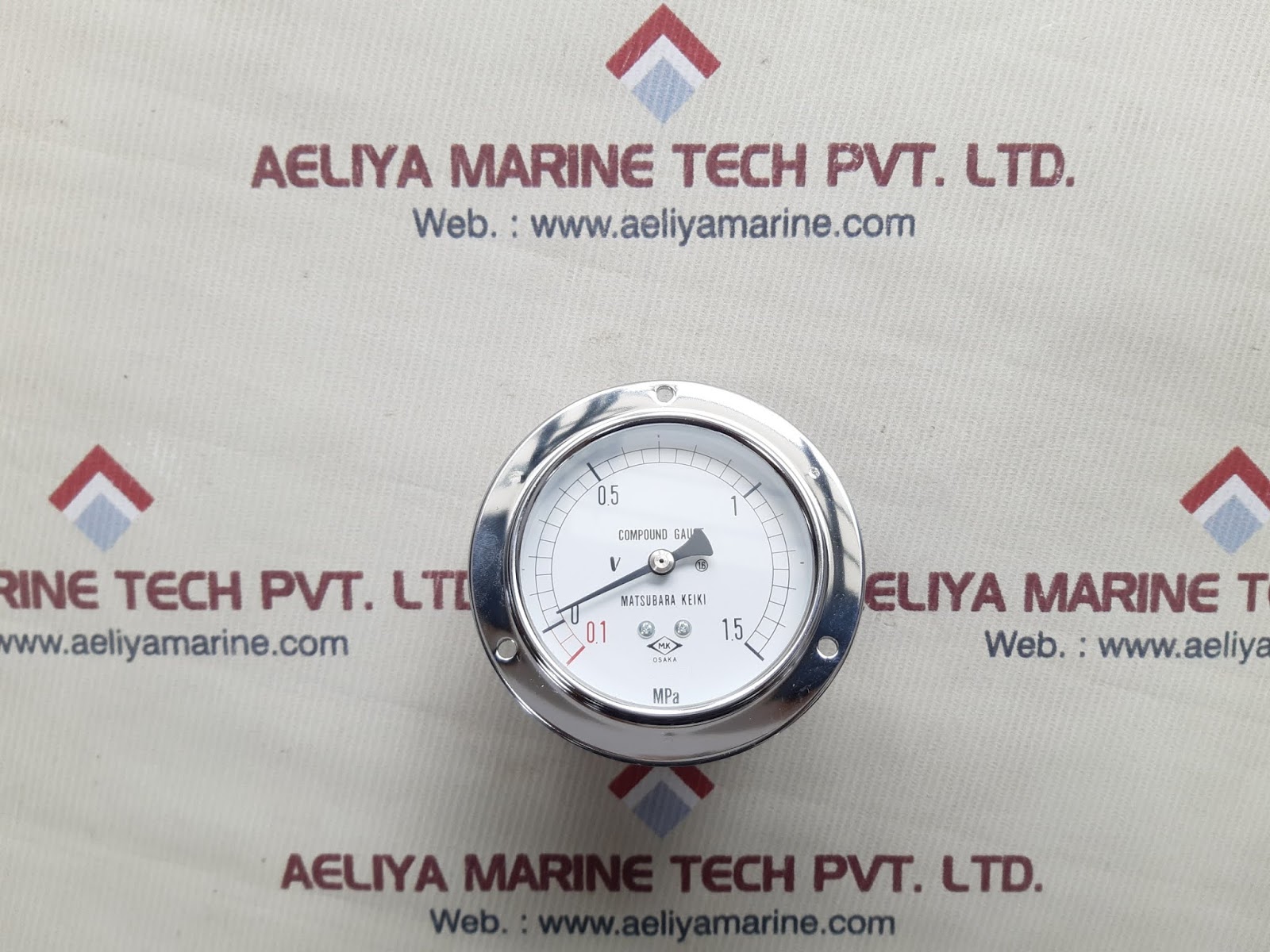 Matsubara keiki 6c75-eb compound gauge - Image 2