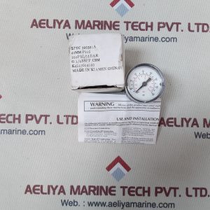 Spec 266381a 40mm p915 gauge 0-160psi,0-11bar