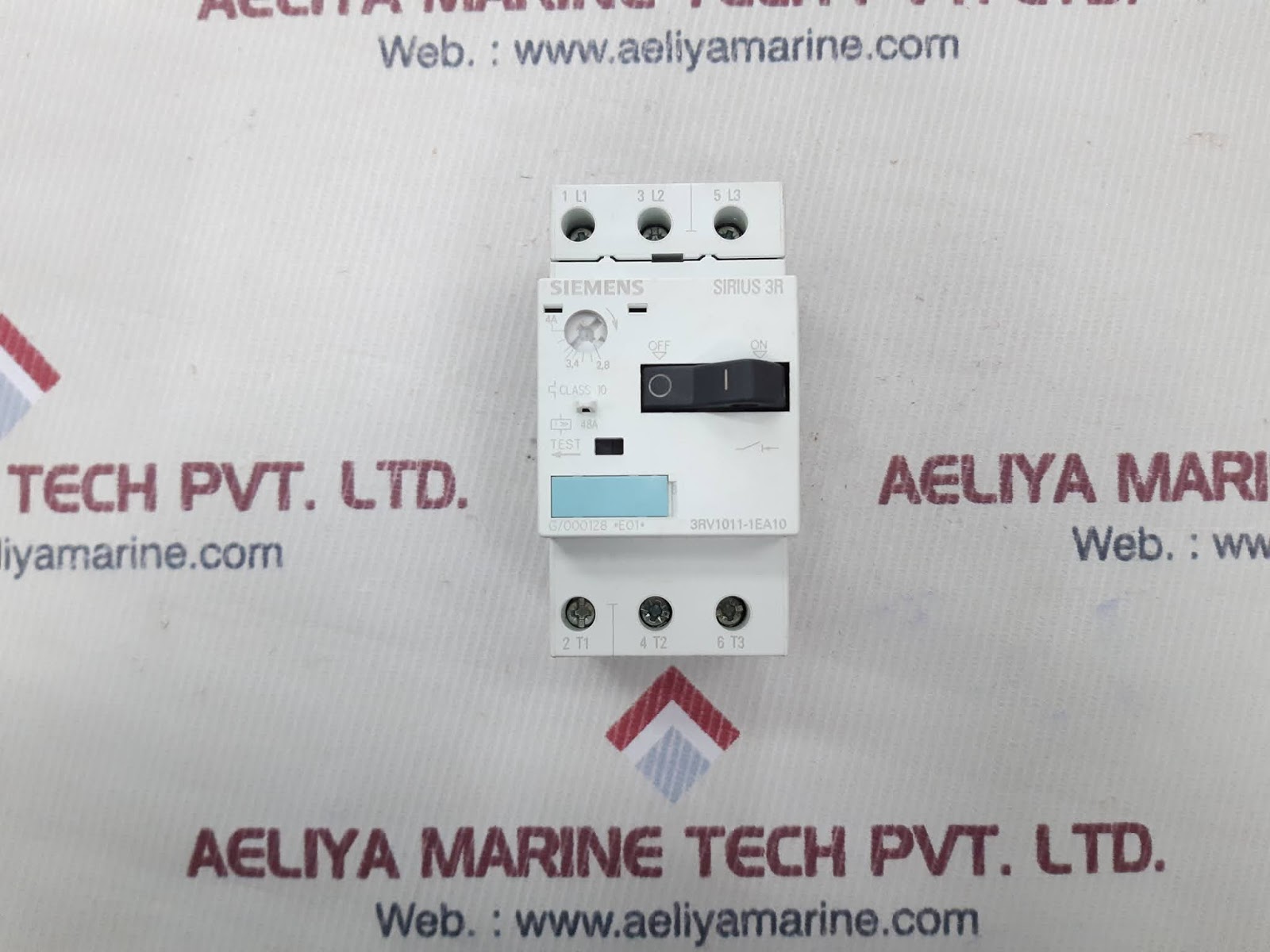 Siemens sirius 3r manual motor starter 3rv1011-1ea10 - Image 2