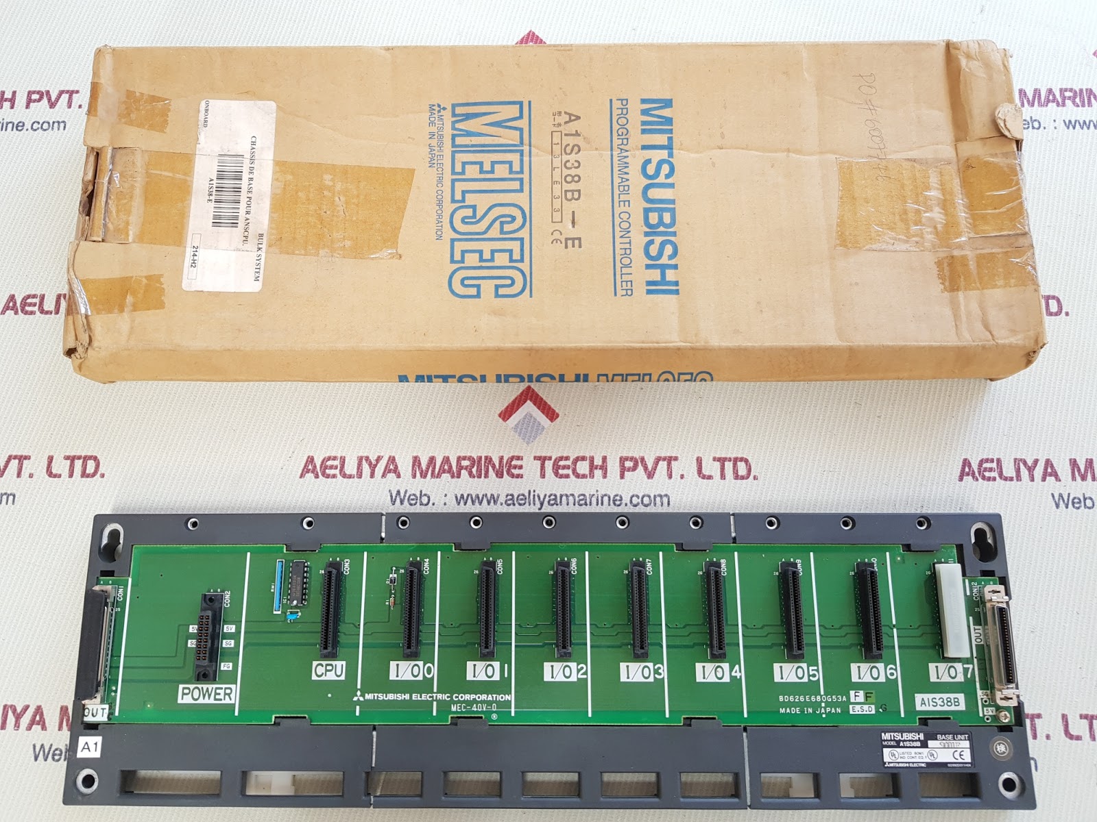 Mitsubishi A1S38B Base Unit