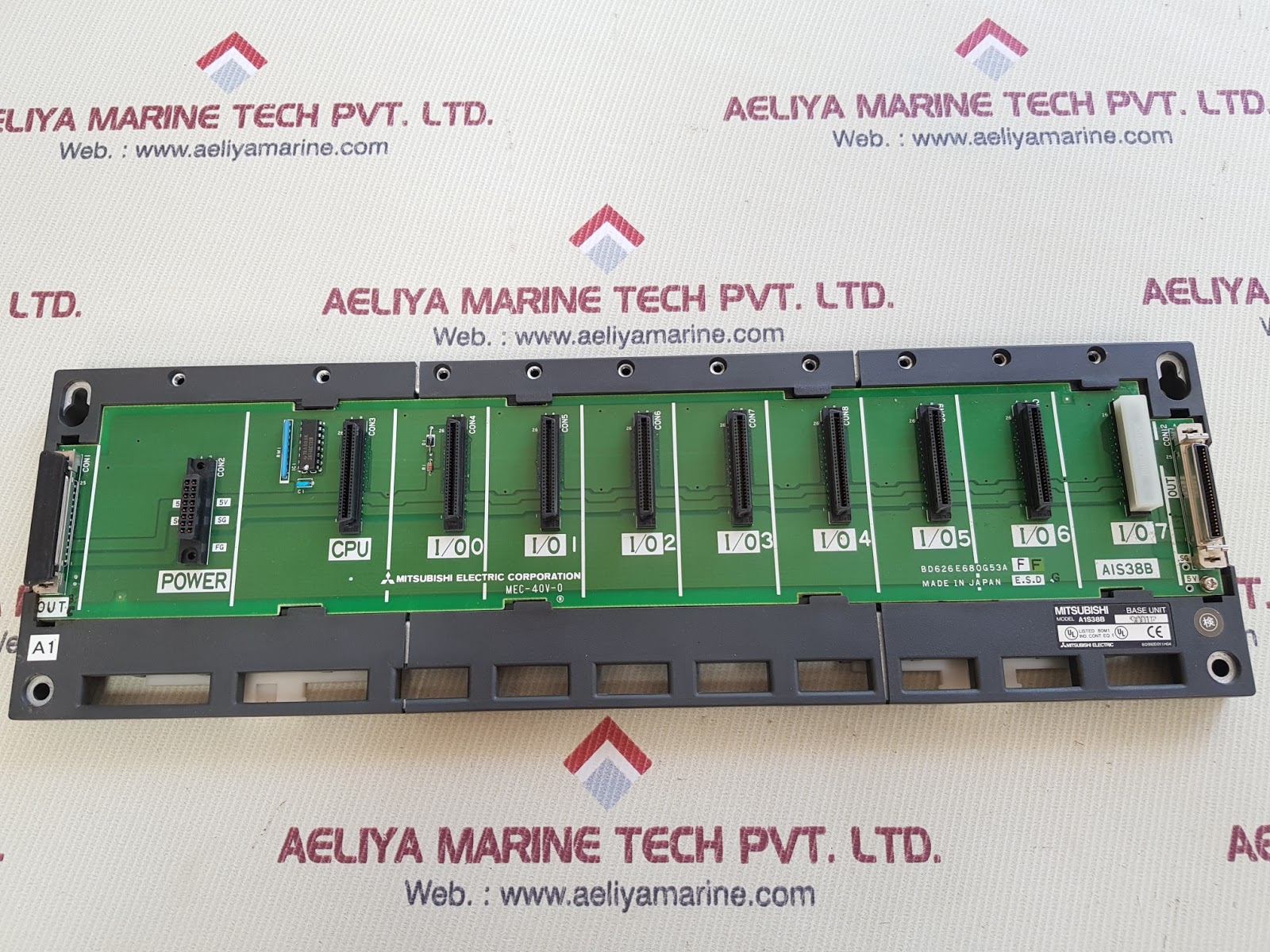 Mitsubishi A1S38B Base Unit - Image 2