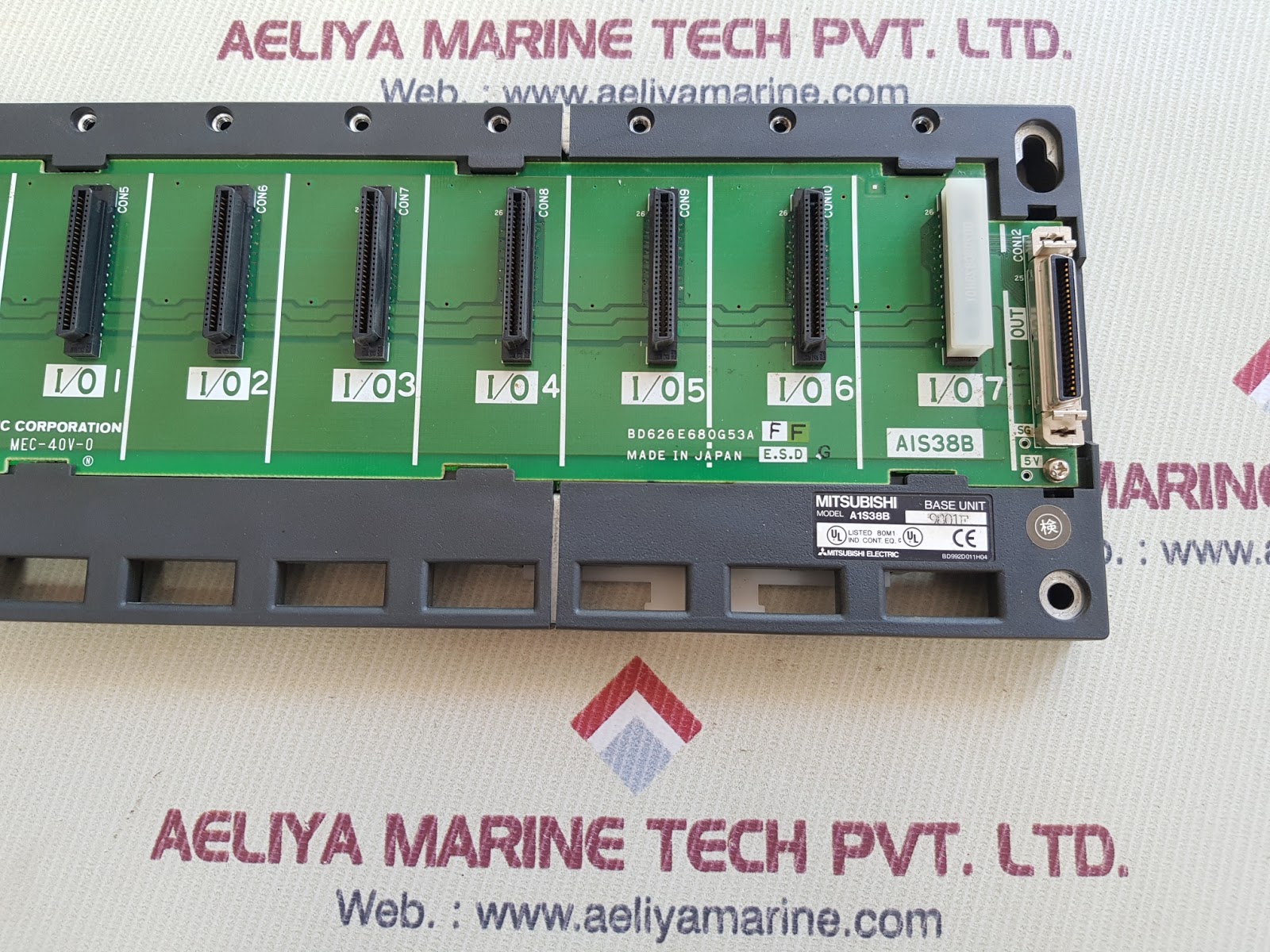 Mitsubishi A1S38B Base Unit - Image 4