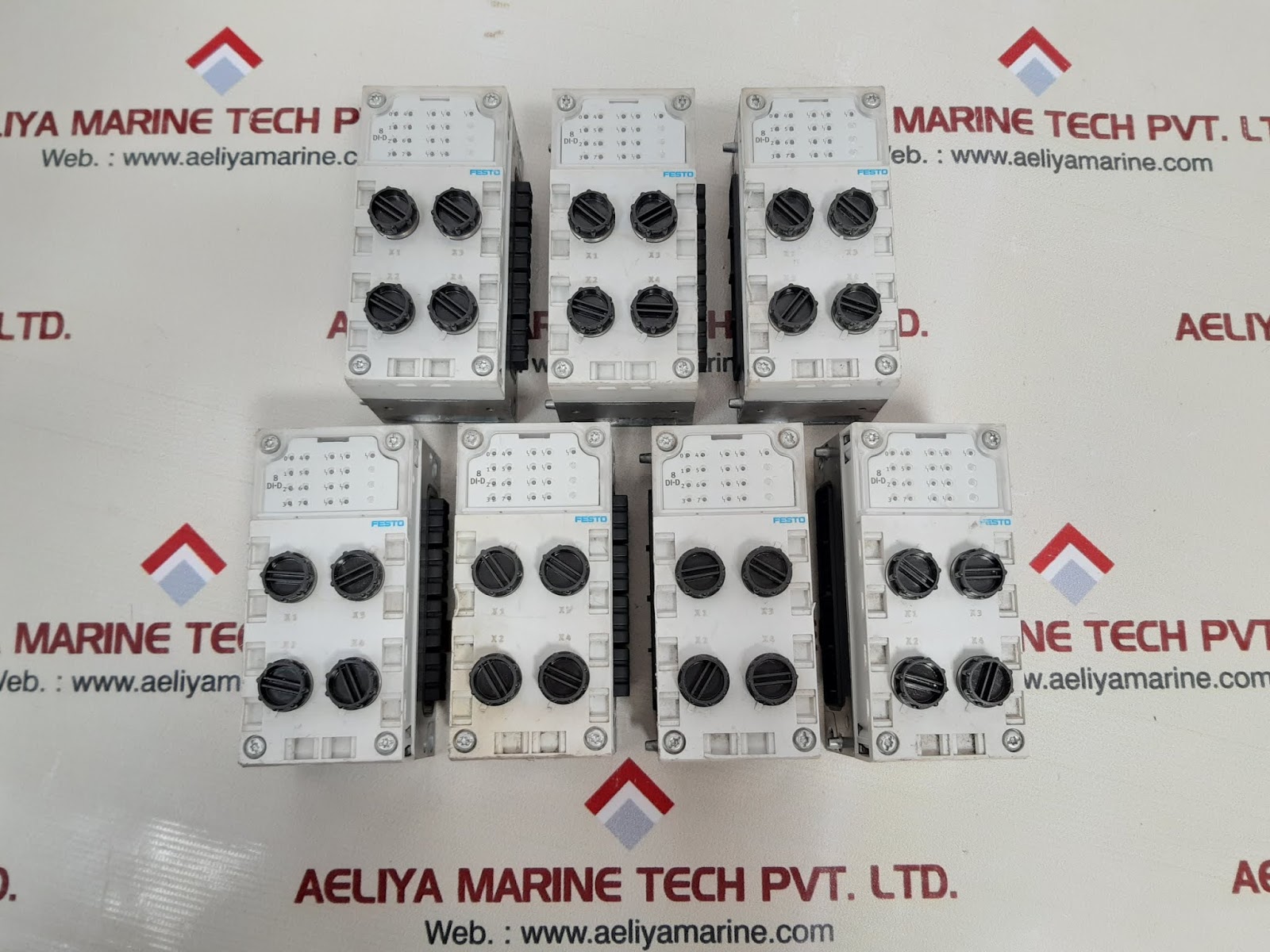 Festo cpx-m-ge-ev interlocking block cpx-ab-4-m12x2- 5p-r-m3