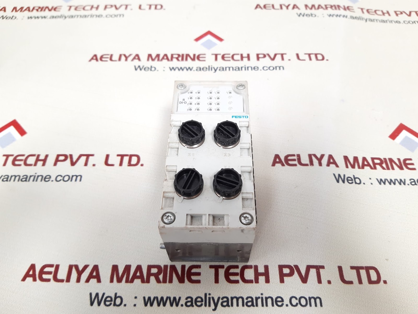 Festo cpx-m-ge-ev interlocking block cpx-ab-4-m12x2- 5p-r-m3 - Image 2